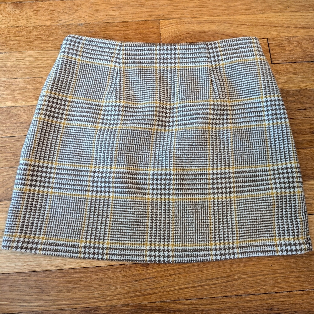 Plaid Skirt - Women's Large